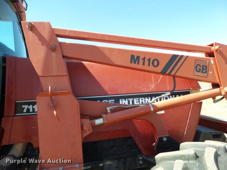 image for item DL9133 1991 Case IH 7110 MFWD tractor