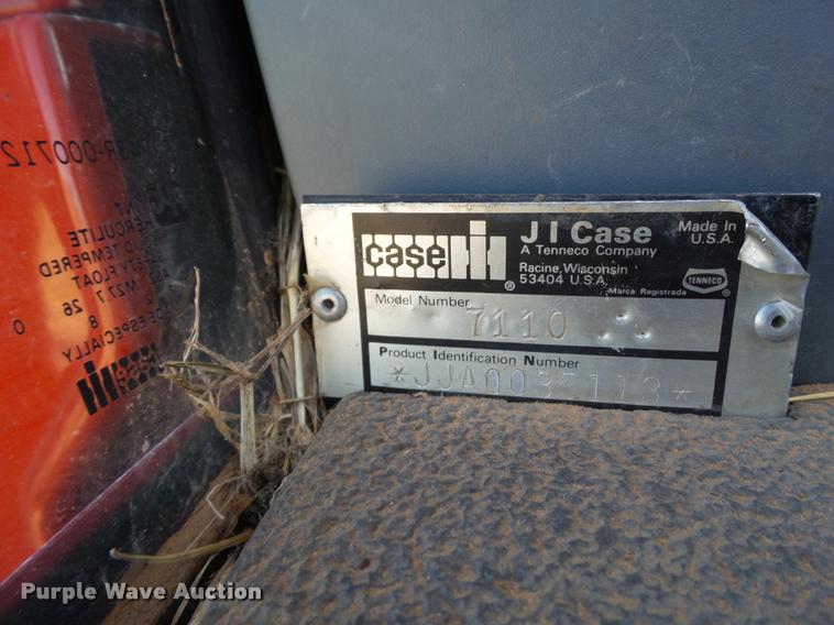 image for item DL9133 1991 Case IH 7110 MFWD tractor