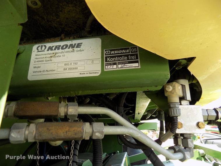 image for item G1086 2014 Krone Big X 750C PRWD forage harvester