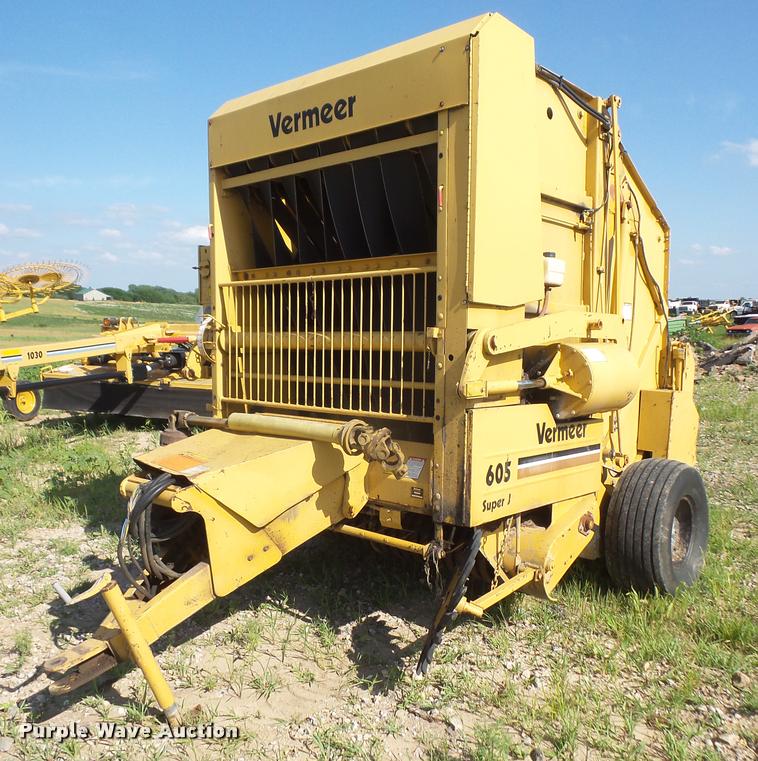 image for item G1185 1991 Vermeer 605 Super J round baler