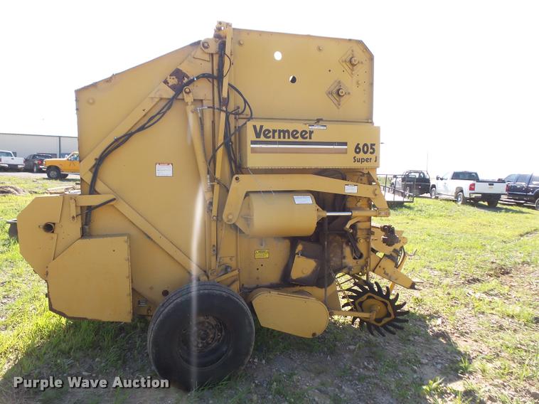 image for item G1185 1991 Vermeer 605 Super J round baler
