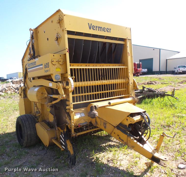 image for item G1185 1991 Vermeer 605 Super J round baler