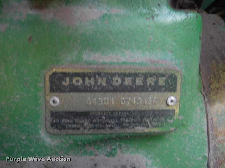 image for item K5936 John Deere 4430 tractor