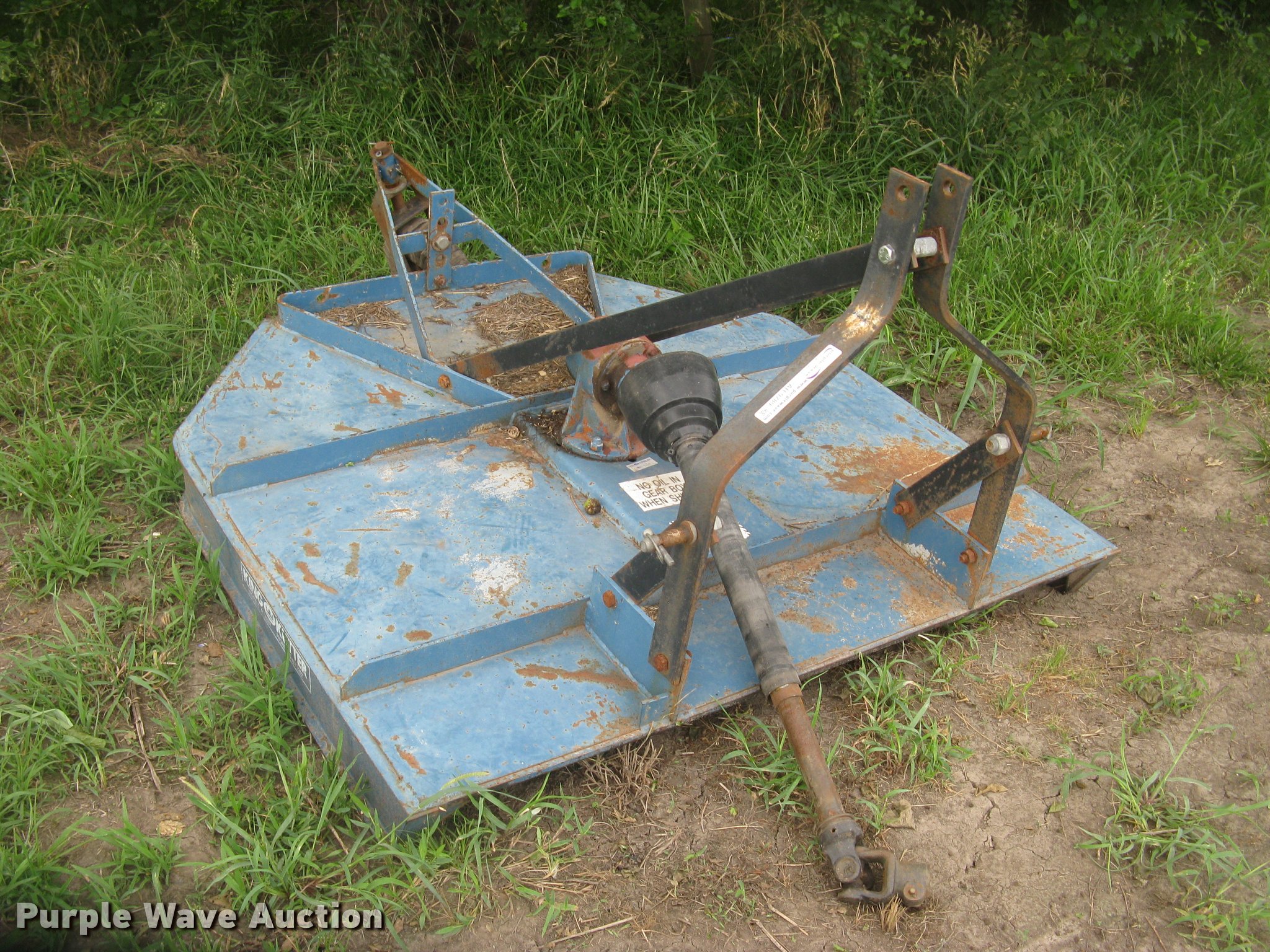 King Kutter rotary mower in Douglass, KS Item AR9789 sold Purple Wave
