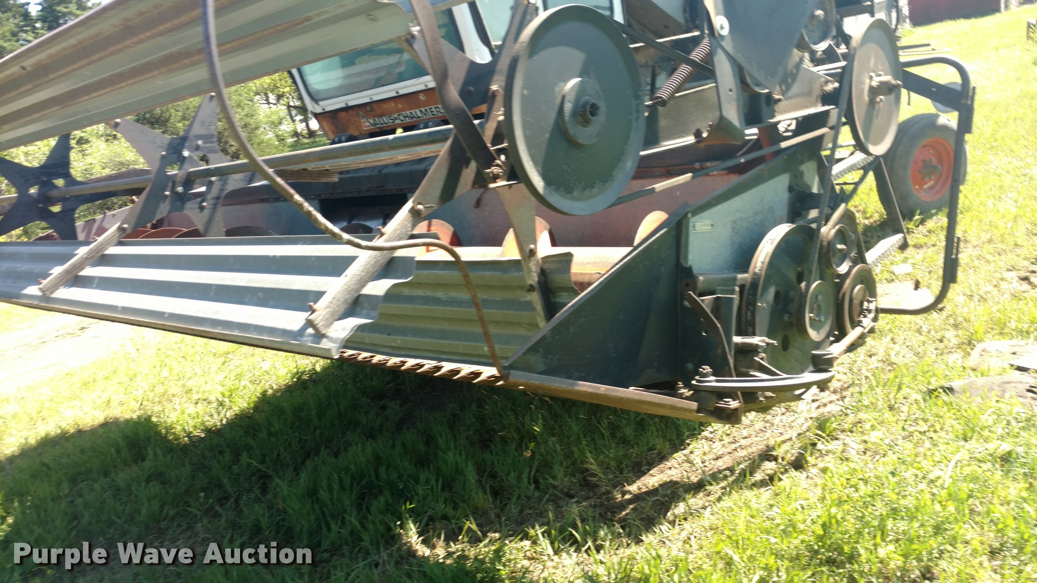 1974 Allis Chalmers Gleaner K combine in Hope, KS Item DB0984 sold