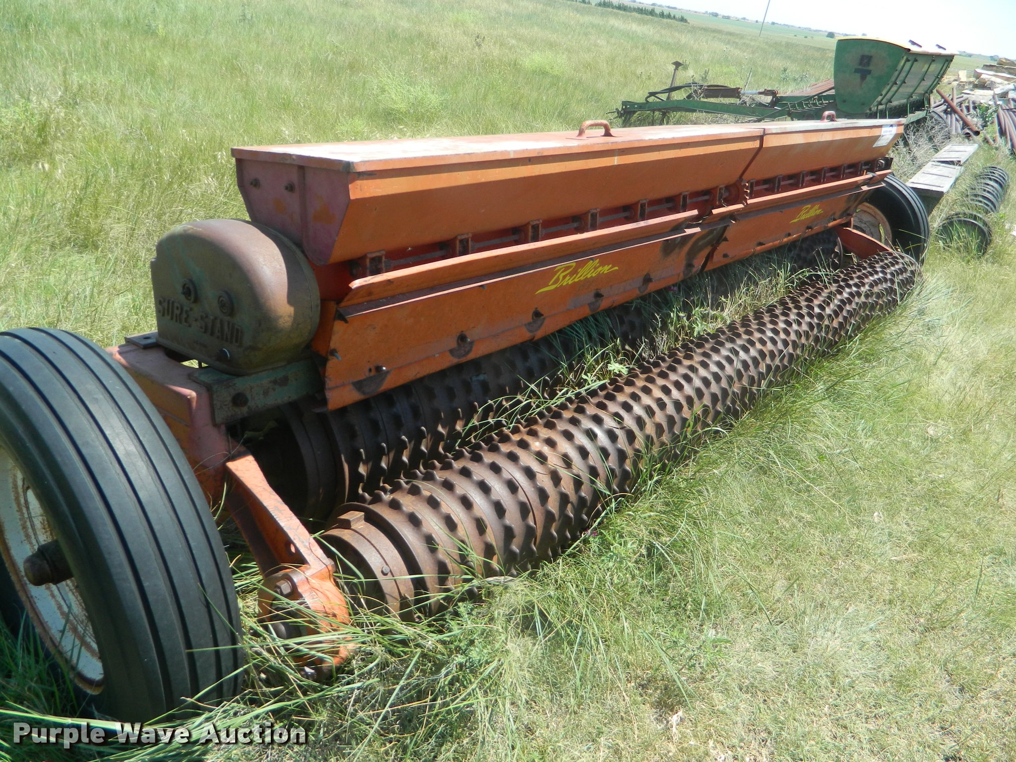 Brillion grass drill in Bunker Hill, KS Item DB1059 sold Purple Wave