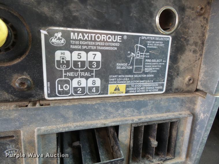 image for item DA1585 1997 Mack CH613 semi truck