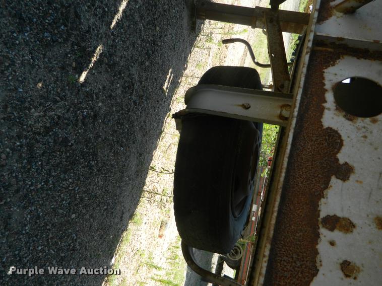 image for item DB1062 1989 Transcraft TL90K-45 flatbed trailer