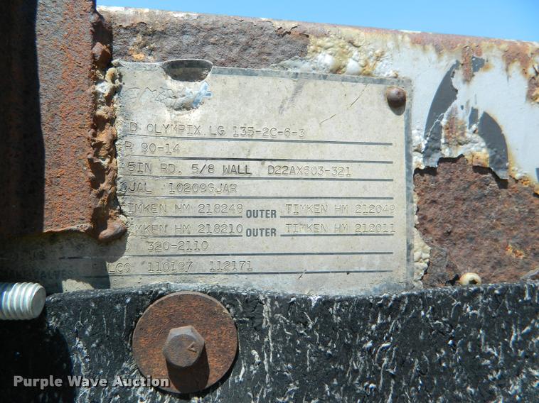 image for item DB1062 1989 Transcraft TL90K-45 flatbed trailer