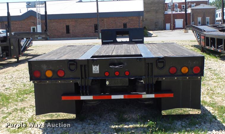 image for item DB1356 1995 Trail King TK70MG-482 lowboy equipment trailer