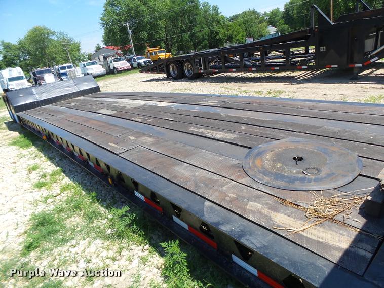 image for item DB1356 1995 Trail King TK70MG-482 lowboy equipment trailer
