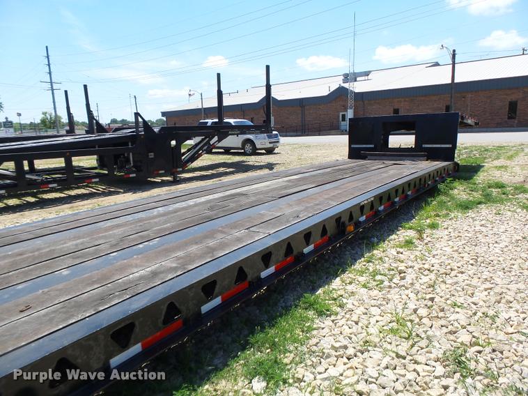 image for item DB1356 1995 Trail King TK70MG-482 lowboy equipment trailer