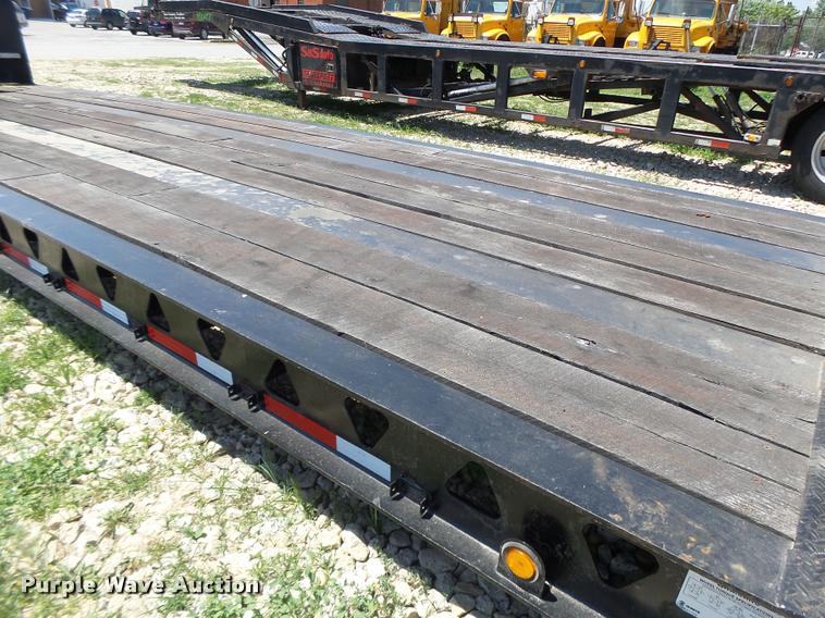 image for item DB1356 1995 Trail King TK70MG-482 lowboy equipment trailer