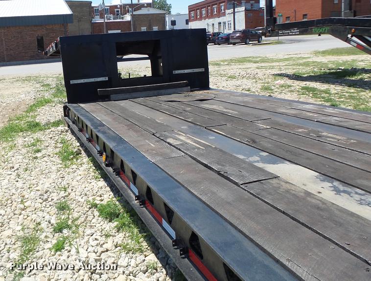 image for item DB1356 1995 Trail King TK70MG-482 lowboy equipment trailer