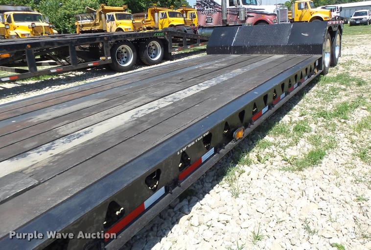 image for item DB1356 1995 Trail King TK70MG-482 lowboy equipment trailer
