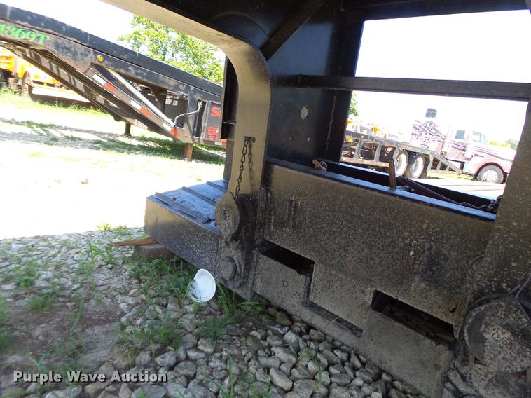 image for item DB1356 1995 Trail King TK70MG-482 lowboy equipment trailer