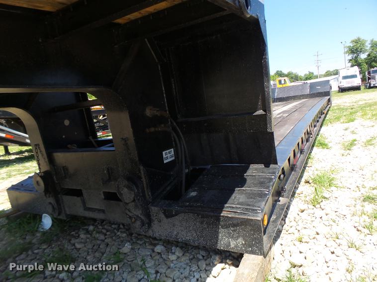 image for item DB1356 1995 Trail King TK70MG-482 lowboy equipment trailer