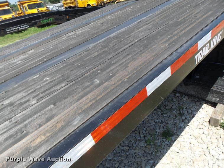 image for item DB1356 1995 Trail King TK70MG-482 lowboy equipment trailer