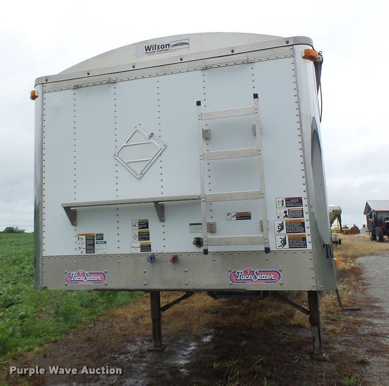 image for item DB1364 2006 Wilson DWH-500 double hopper grain trailer