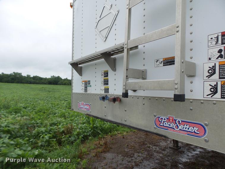 image for item DB1364 2006 Wilson DWH-500 double hopper grain trailer