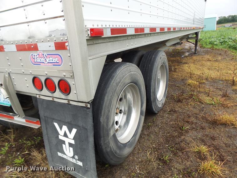 image for item DB1364 2006 Wilson DWH-500 double hopper grain trailer