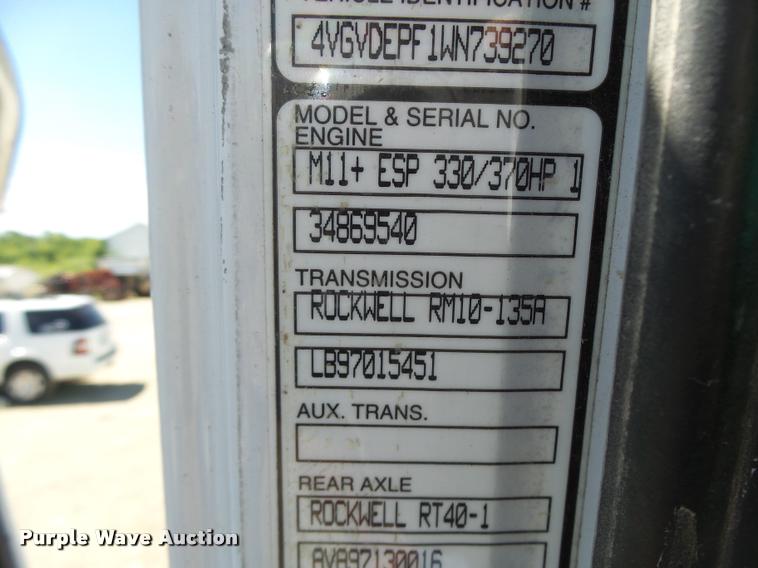 image for item DB5780 1998 Volvo WCA semi truck