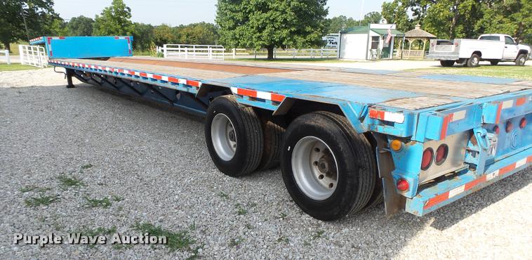 image for item DB7466 2002 Doonan 482DB14B drop deck trailer