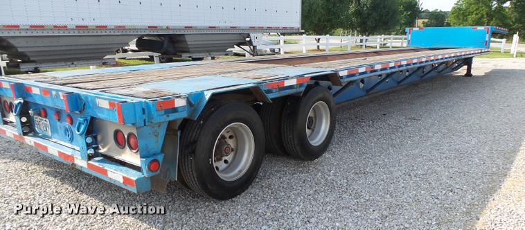 image for item DB7466 2002 Doonan 482DB14B drop deck trailer