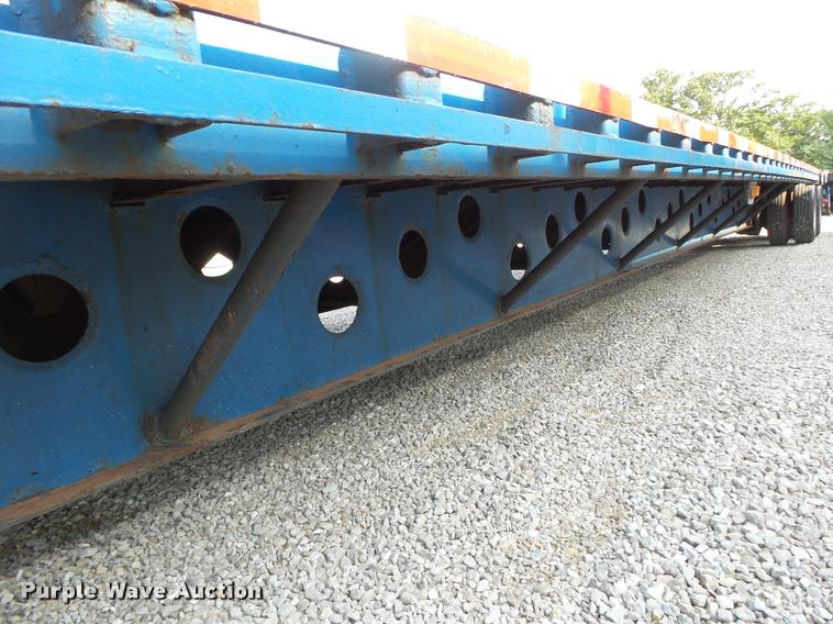 image for item DB7466 2002 Doonan 482DB14B drop deck trailer