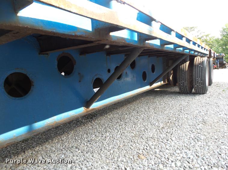 image for item DB7466 2002 Doonan 482DB14B drop deck trailer