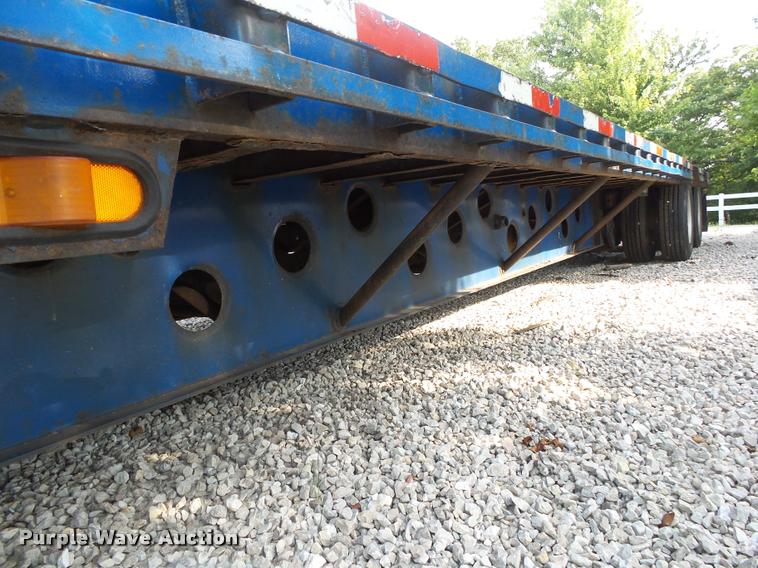 image for item DB7468 2004 Doonan drop deck trailer