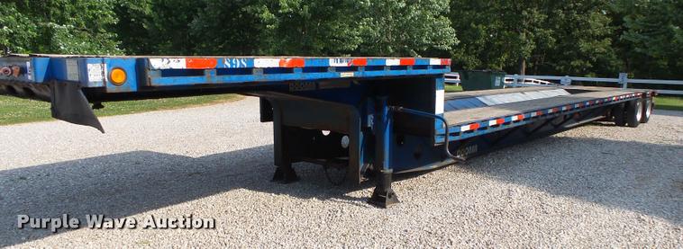 image for item DB7469 2002 Doonan drop deck trailer