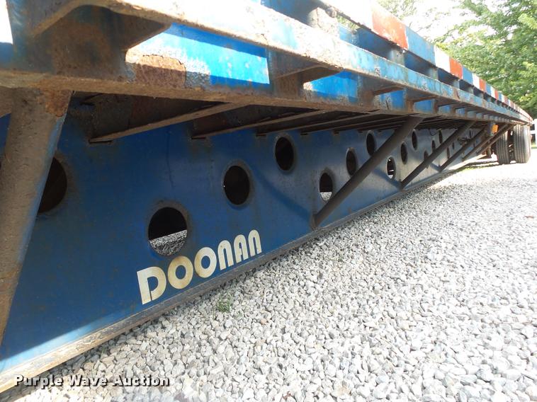 image for item DB7469 2002 Doonan drop deck trailer