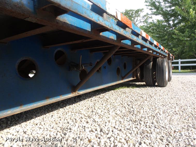 image for item DB7469 2002 Doonan drop deck trailer