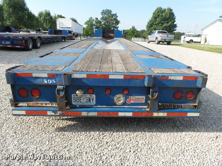 image for item DB7469 2002 Doonan drop deck trailer