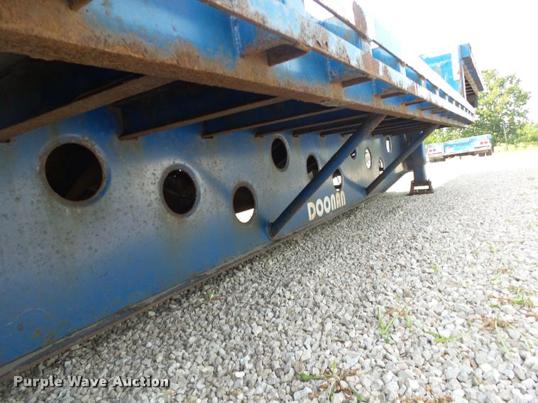 image for item DB7469 2002 Doonan drop deck trailer