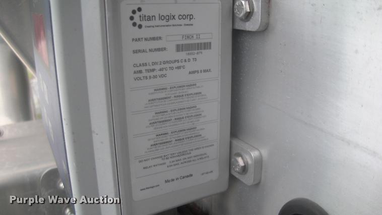 image for item DK9633 2015 Mueller 8400 tank trailer