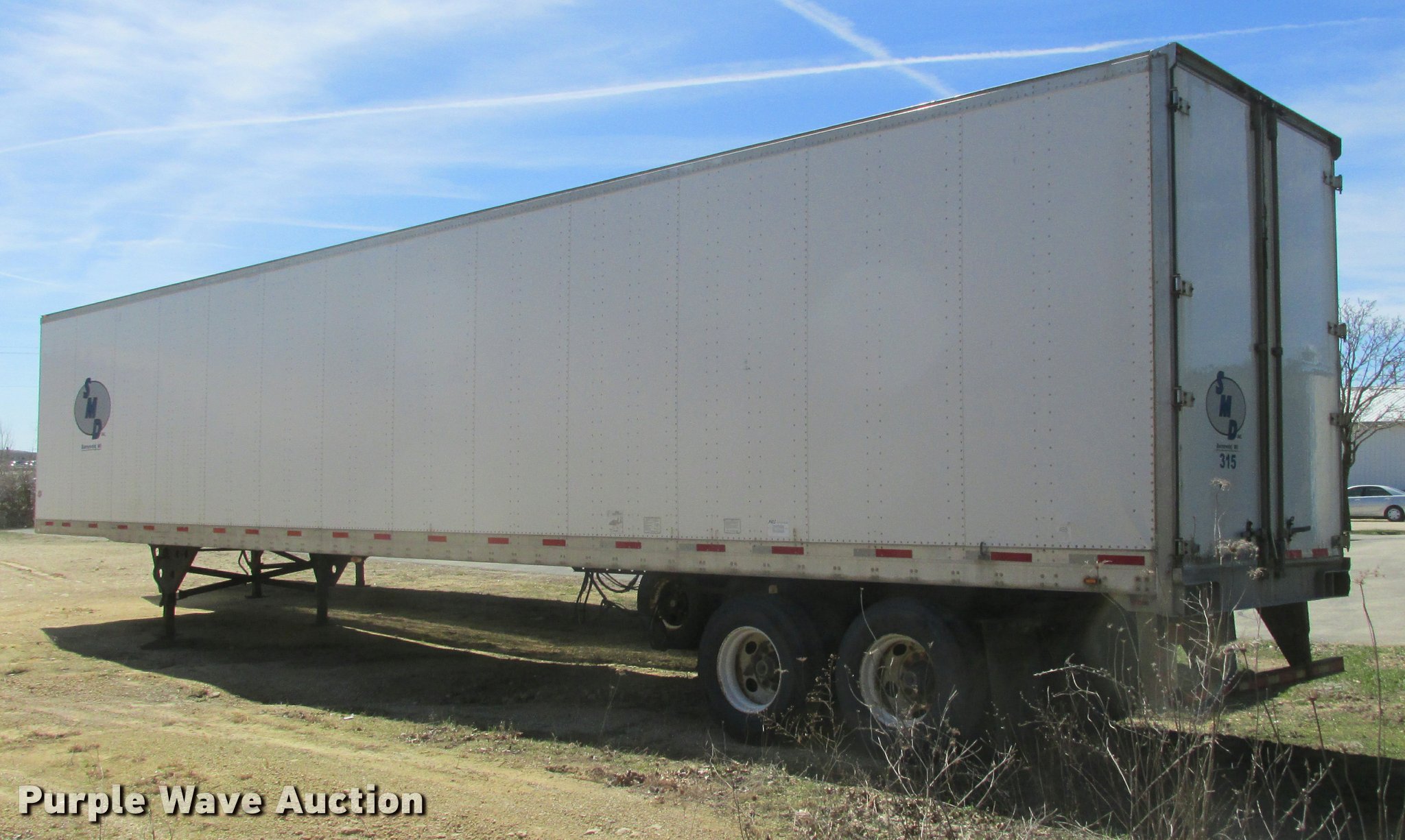 2006 Utility dry van trailer in Fennimore, WI Item K6153 sold Purple Wave