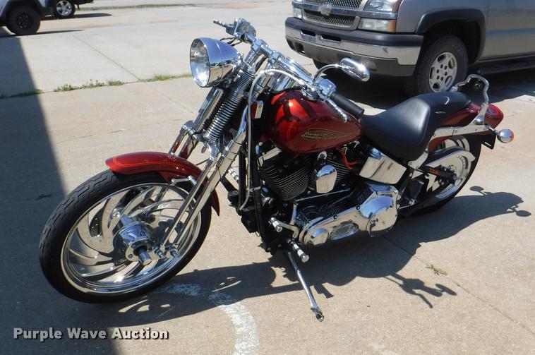 image for item BY9773 2000 Harley Davidson FXFTS springer soft tail motorcycle