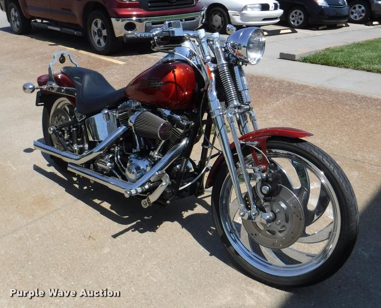 image for item BY9773 2000 Harley Davidson FXFTS springer soft tail motorcycle