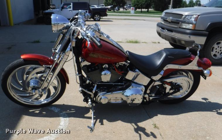 image for item BY9773 2000 Harley Davidson FXFTS springer soft tail motorcycle