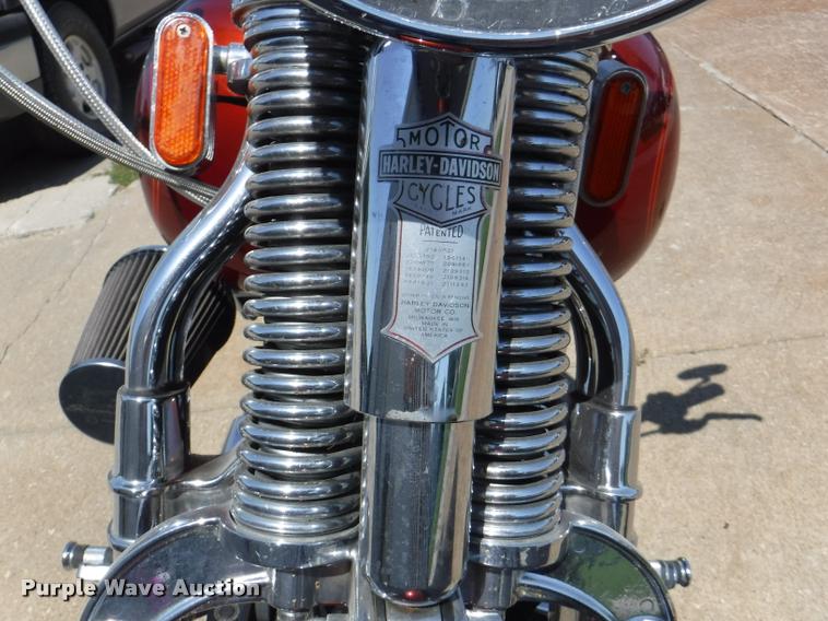 image for item BY9773 2000 Harley Davidson FXFTS springer soft tail motorcycle