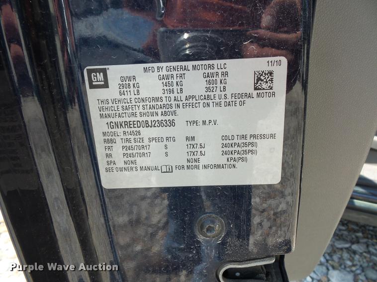 image for item CA9067 2011 Chevrolet Traverse LS SUV