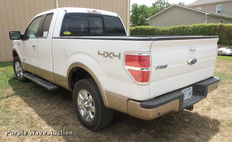 image for item DA1573 2013 Ford F150 Lariat SuperCab pickup truck