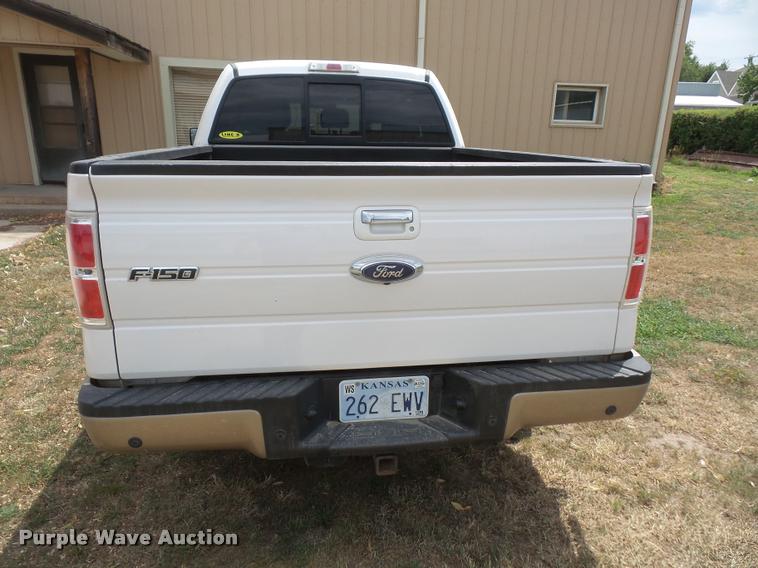 image for item DA1573 2013 Ford F150 Lariat SuperCab pickup truck