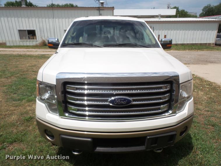 image for item DA1573 2013 Ford F150 Lariat SuperCab pickup truck