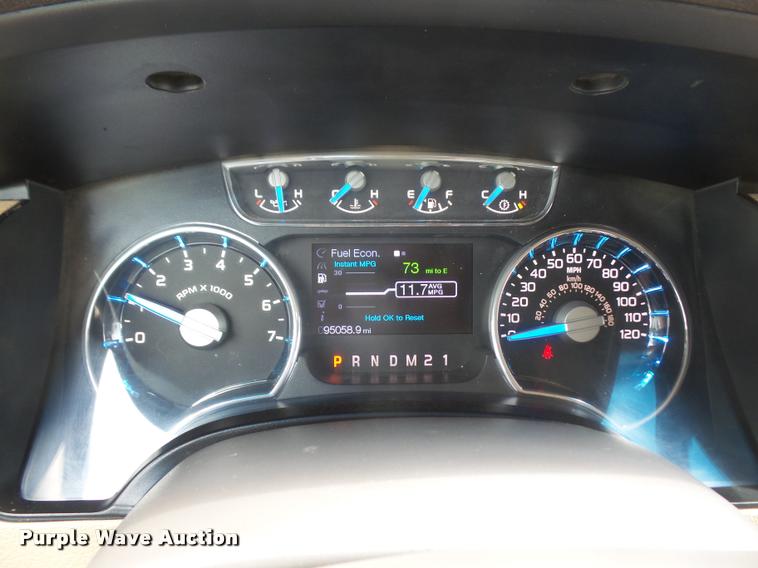 image for item DA1573 2013 Ford F150 Lariat SuperCab pickup truck