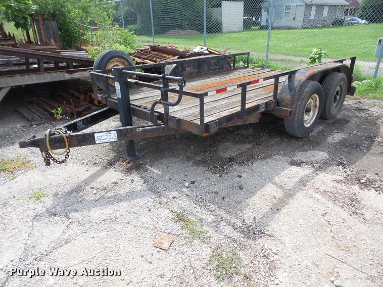 image for item DA1623 1996 Eagle equipment trailer