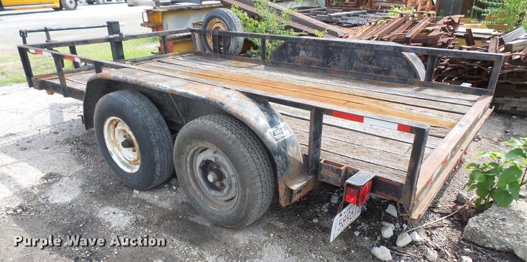 image for item DA1623 1996 Eagle equipment trailer
