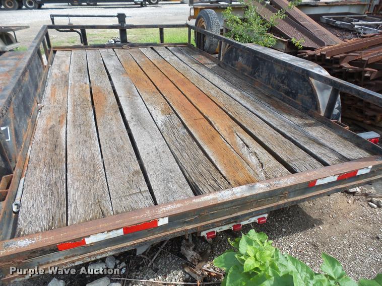 image for item DA1623 1996 Eagle equipment trailer